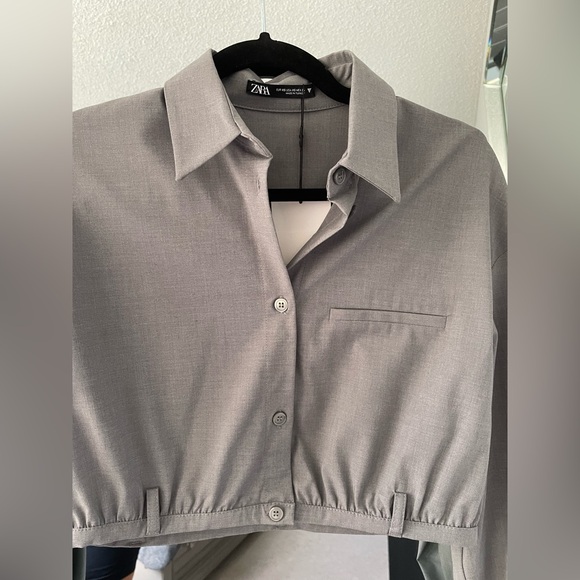 Shirt crop Zara - Picture 1 of 6